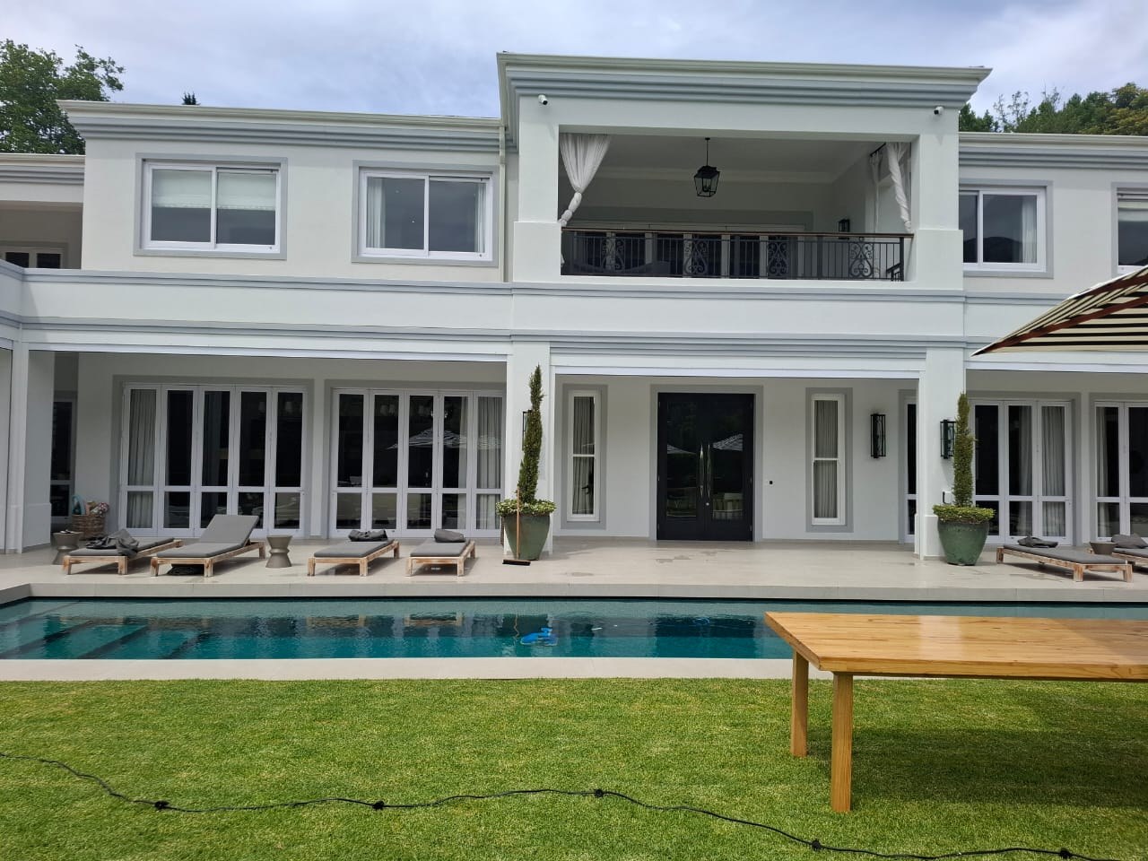 Poolside venue exterior